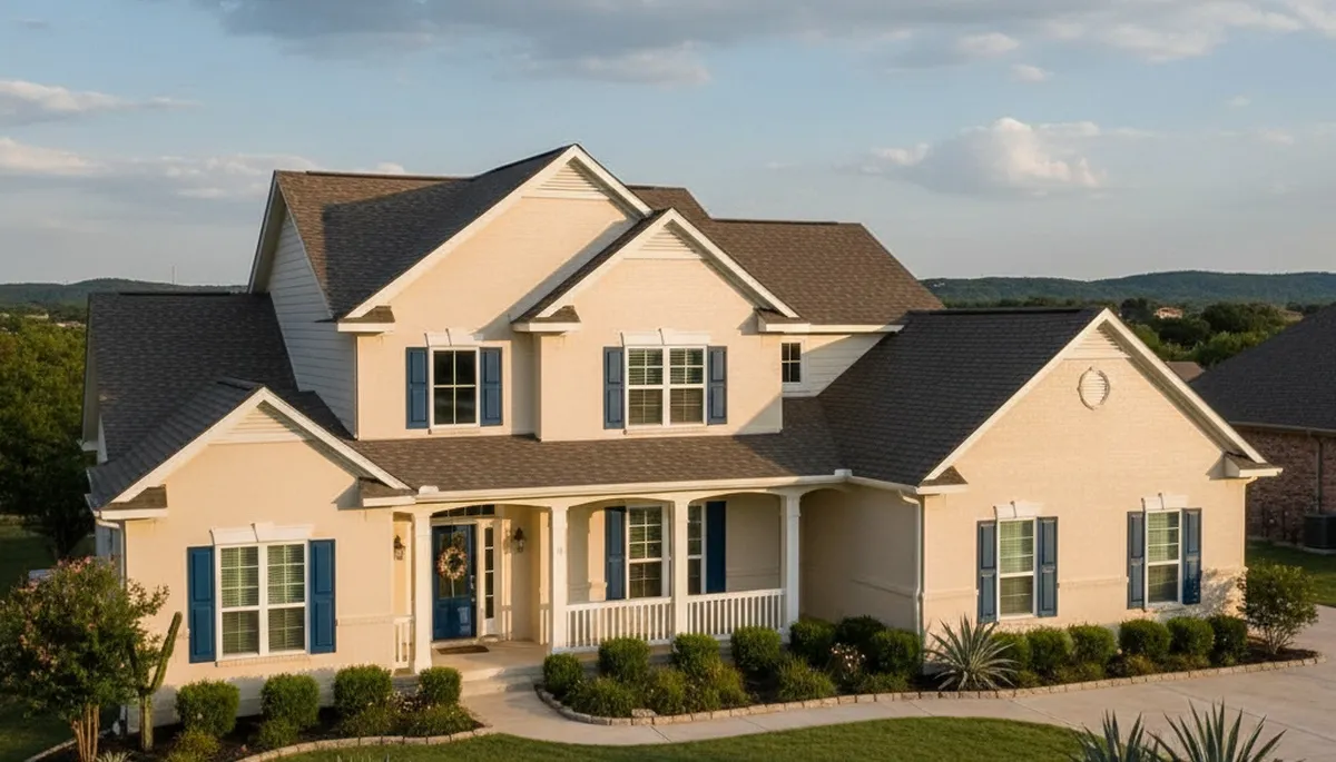 Freshly painted Mansfield MA home exterior with smooth, durable finish by local house painters
