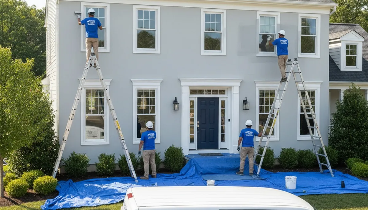 House painting services in Mansfield, MA by paintingmansfieldma.com